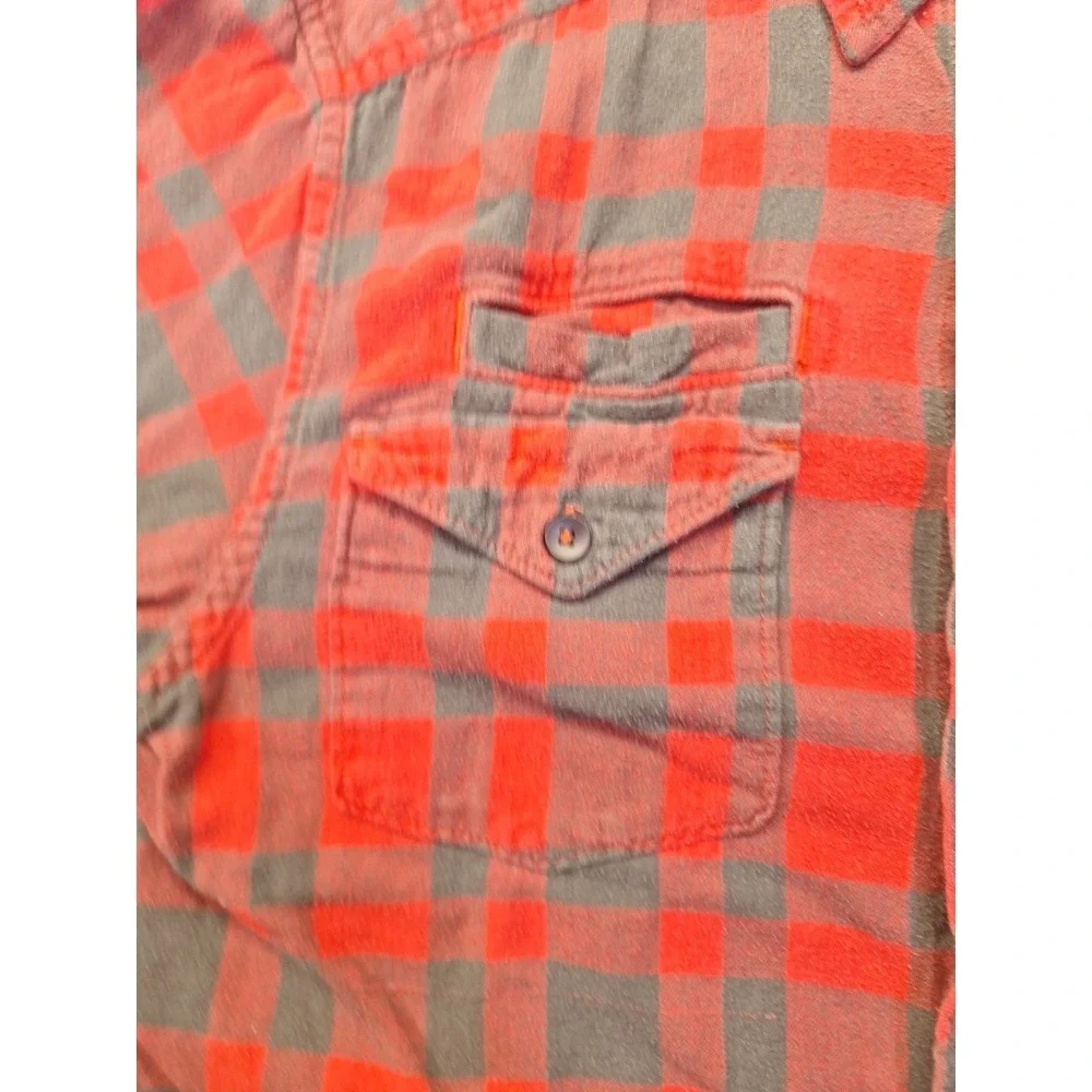 Kavu Flannel Shirt Men's Large Buffalo Plaid‎ Outdoor Lumberjack Camping Hiking